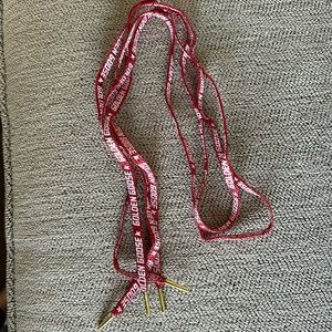 Golden Goose Red Shoe Laces